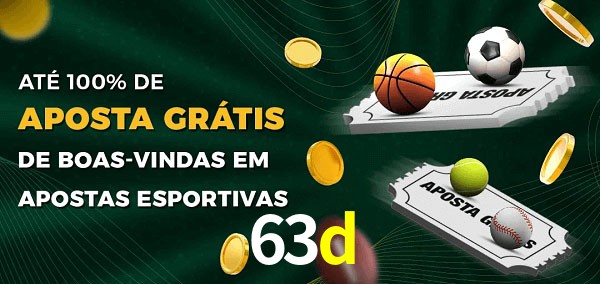 63d Ate 100% de Aposta Gratis
